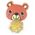 animallparadise - Jouet chat Lovely ourson Taille 9 x 6 cm x 2.5 cm avec ca