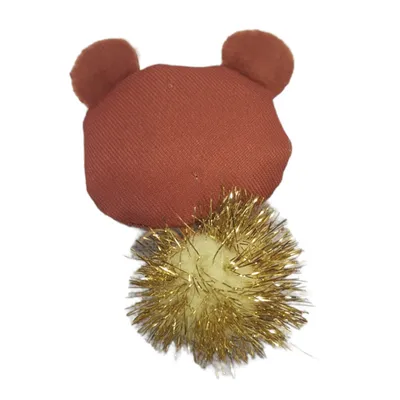 animallparadise - Jouet chat Lovely ourson Taille 9 x 6 cm x 2.5 cm avec ca