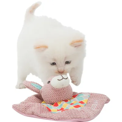 Junior Doudou à la Valériane 13 × 13 cm x 3 cm jouet pour chat