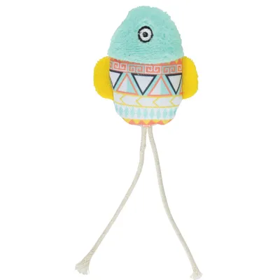 zolux - Poisson vert. Kali  15 x 6 x 3 cm. avec catnip. Jouet chat