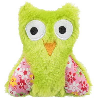 animallparadise - Hibou en polyester à la catnip, peluche pour chat .