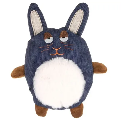 Jouet peluche Lapin  Jeany , 22 x 27 cm pour chat