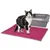 Tapis rose 40 x 60 cm pour bac à litière pour chat