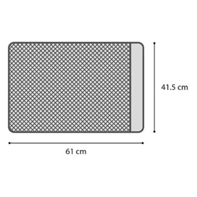 Tapis pour bac a litière  61 x 41,5 x 1,3 cm  pour chat