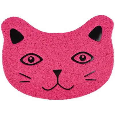 Tapis Pancho fuchsia 30x40cm pour bac à litière pour chat Tapis Pancho fuchsia 30x40cm pour bac à litière pour chat
