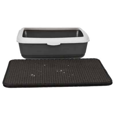 Tapis à Tamis pour Bac à Litière Double Couche Chats Multi-taille