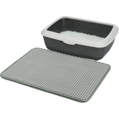 Tapis à Tamis pour Bac à Litière Double Couche Chats Multi-taille