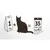 Litière silica granules moyen. 5.5 litres litière pour chat