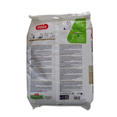 Litière agglomérante minérale 15 Litres soit 9.8 kg  pour chat