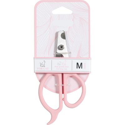 Coupe griffes taille M pour chats couleur rose