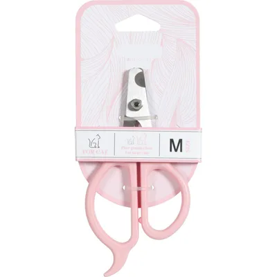 Coupe griffes taille M pour chats couleur rose