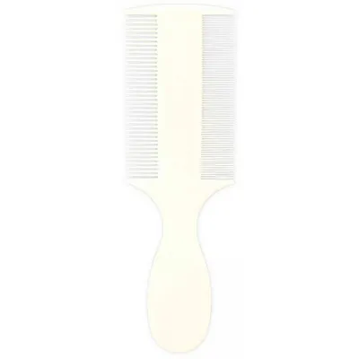 Peigne double antipuces et poussière pour chat et chien