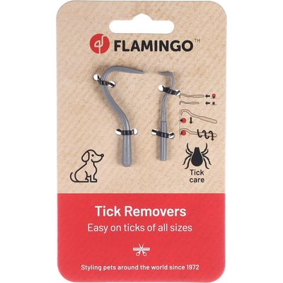 2 Pinces a tiques 1 petit et 1 grand modèle pour chat et chien