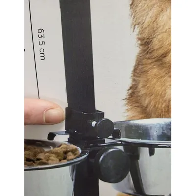 Support en H Bol de Nourriture pour Animaux Mangeoire Multi-taille