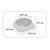 Gamelle BOBO 1 anti glouton grise  500 ML ø 17 cm pour chien