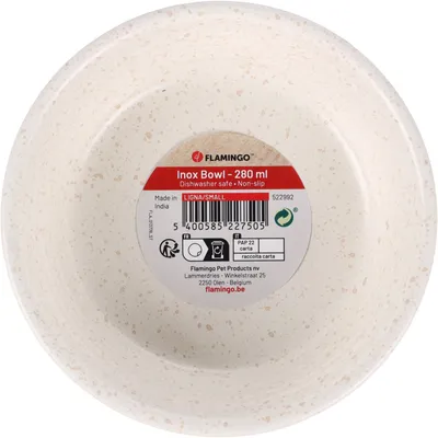 Gamelle pour nourriture ou l'eau blanche ø 11.9cm,  280 ml pour chat et pet