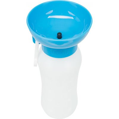Gourde avec gamelle pour boire pour chiens couleur aléatoire