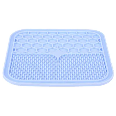 Tapis à lécher silicone ventouse M 21 x 21 cm  pour chien