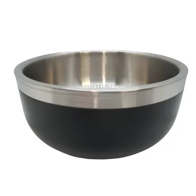 Gamelle ø15.2 cm 775 ml, pour eau ou nourriture a double paroi pour chien