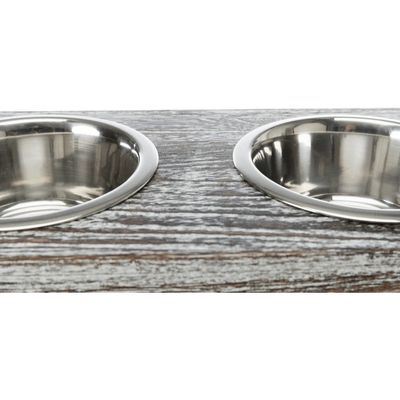Set d'écuelles  42 × 10 × 22 cm,  ø 15 cm chat ou chien