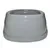 Ecuelle carrée 3 litres, gris en plastique, pour chien