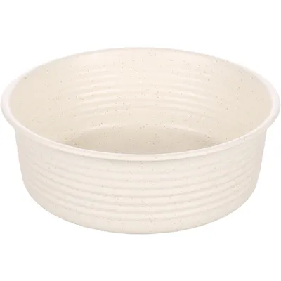 Gamelle pour nourriture ou l'eau blanche ø 21.1 cm,  1.93 litres pour chat