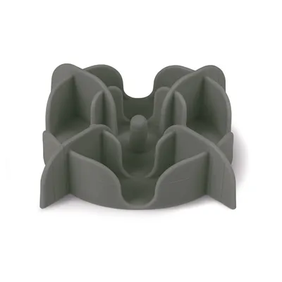 Support anti glouton M ø 17.5 cm  silicone gris pour chien