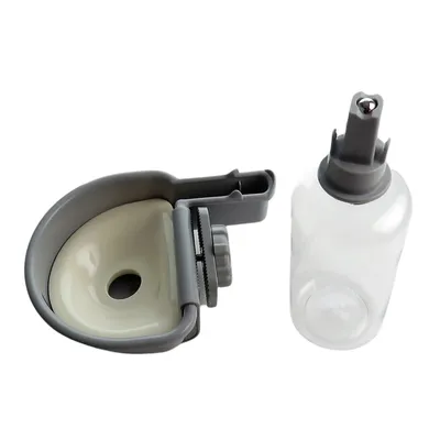 animallparadise - Gamelle d'eau a fixer sur cage métal, anti débordement, 4