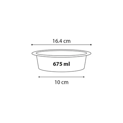 animallparadise - Gamelle double sur pieds MANGI taupe 2 x 675 ml pour chie