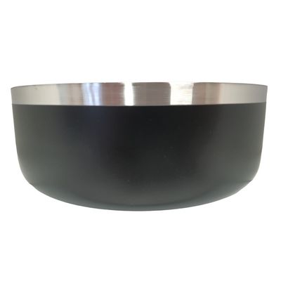 Gamelle pour eau ou nourriture a double paroi ø22 cm 2,25 litre pour chien