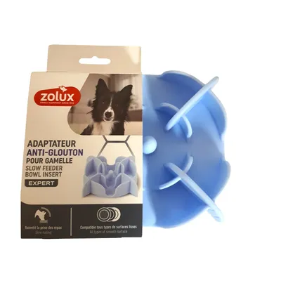 Support anti glouton M ø 17.5 cm  silicone   pour chien
