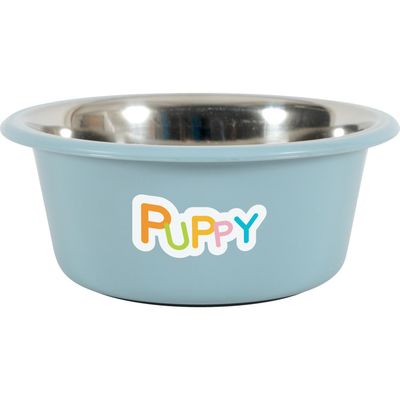 Ecuelle inox PUPPY ø 16.5 cm  couleur  pour chien