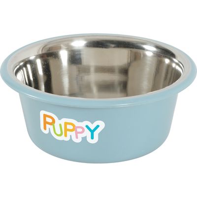 zolux - Ecuelle inox PUPPY ø 16.5 cm  couleur  pour chien