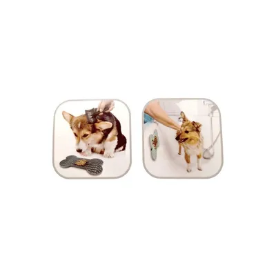 animallparadise - Tapis à lécher pour chien YUMMEE couleur vert  taille S 1