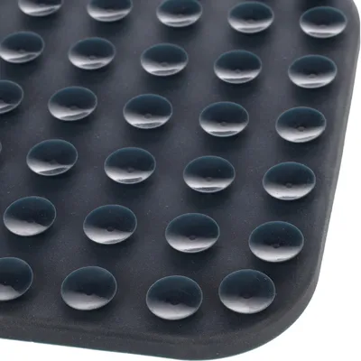 Tapis à lécher Tolo Carré Bleu foncé 20 x 20 pour chien et chat