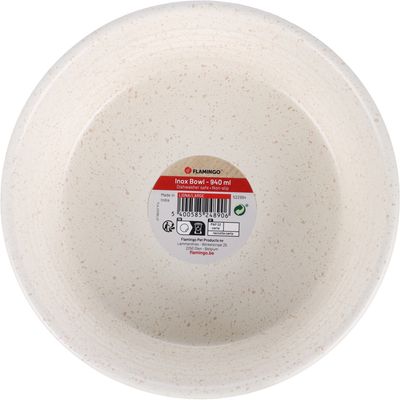 Gamelle pour nourriture ou l'eau blanche ø 16.7cm,  940 ml pour chat et pet