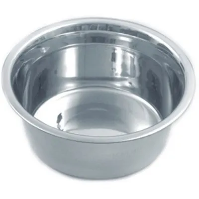 Karlie - Gamelle en acier inoxydable 2.5 Litre ø 25 cm  pour chien