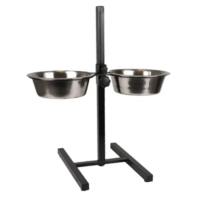 Support en H Bol de Nourriture pour Animaux Mangeoire Multi-taille