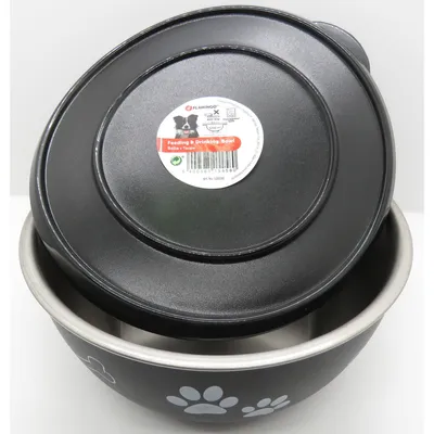 Ecuelle Kena avec couvercle ø17.5 cm 1250 ml pour chien