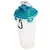 FLAMINGO Bol d'eau de voyage 2 en 1 pour animaux Trinka Bleu et gris