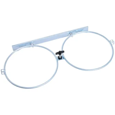 Flamingo - Support double pour gamelle ø 20 cm 1.6 L montage mur ou cage ch Flamingo - Support double pour gamelle ø 20 cm 1.6 L montage mur ou cage ch