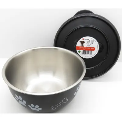 Flamingo - Ecuelle Kena avec couvercle ø15 cm 800 ml pour chien