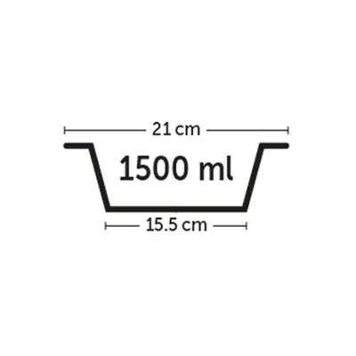Flamingo - Gamelle 1500 ML Rimboé en bambou taupe pour chien