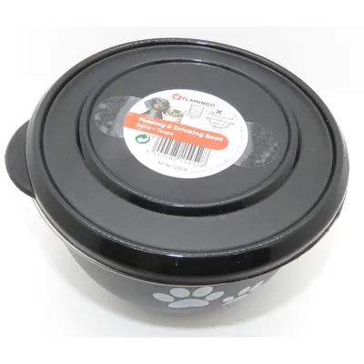 Flamingo - Ecuelle Kena avec couvercle ø12.7 cm 600 ml pour chien