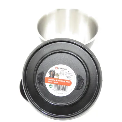 Flamingo - Ecuelle Kena avec couvercle ø12.7 cm 600 ml pour chien