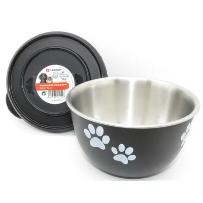 Ecuelle Kena avec couvercle ø12.7 cm 600 ml pour chien