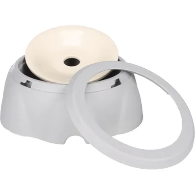 Gamelle anti éclaboussure d' eau Spill Rond Gris ø24.2 cm pour chien