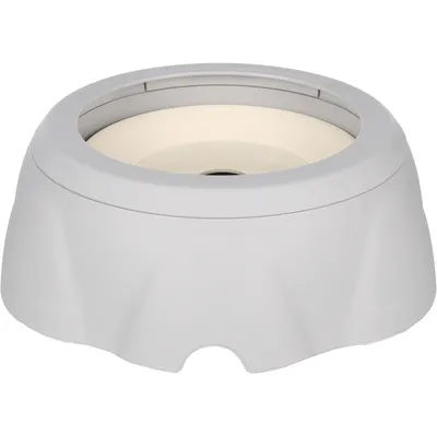 Gamelle anti éclaboussure d' eau Spill Rond Gris ø24.2 cm pour chien