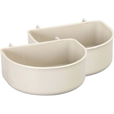 lot de 2 gamelle 300 ml NOMAD, pour cage de transport NOMAD chien