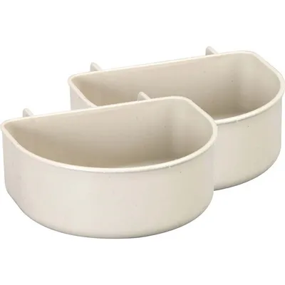 lot de 2 gamelle 300 ml NOMAD, pour cage de transport NOMAD chien